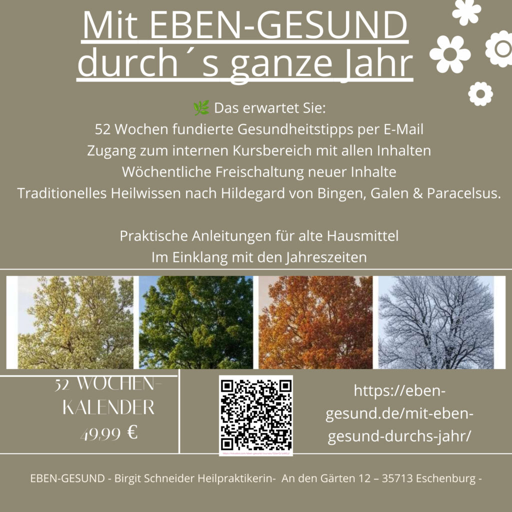 Mit EBEN-GESUND durch´s ganze Jahr